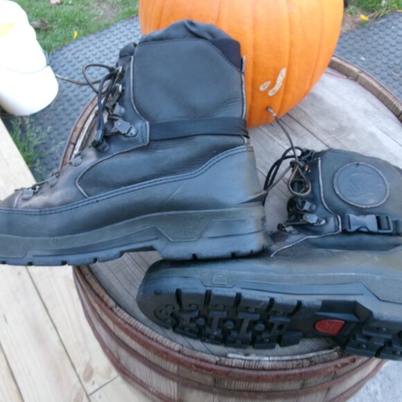 Rare Kaufman Sorel winter ice snow boots leather top buckle side 12 kaufaman Can